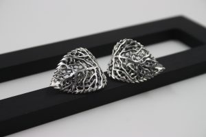 Auskarai "Lapai" - Image 2