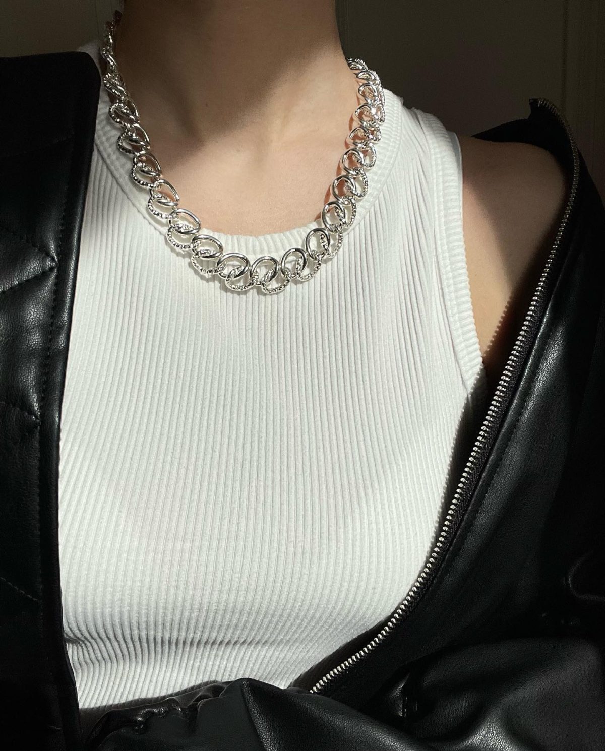 Masyvus kaklo papuošalas "Šventei" - Image 3