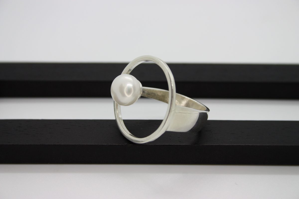 Žiedas "Baltasis perlas" - Image 4