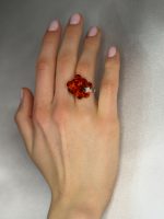 Žiedas "Gintarinė gausa" - Image 3