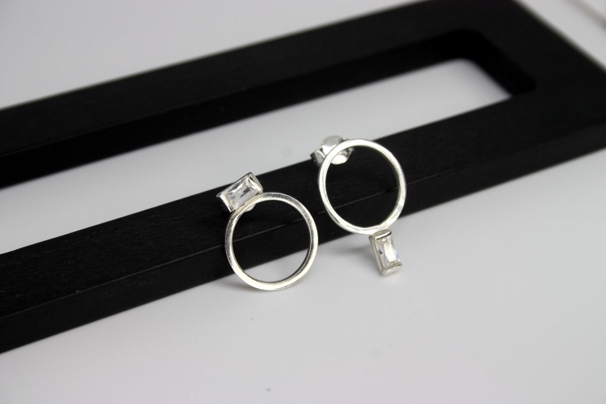 Auskarai "Kitu kampu" - Image 2