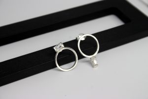 Auskarai "Kitu kampu" - Image 2