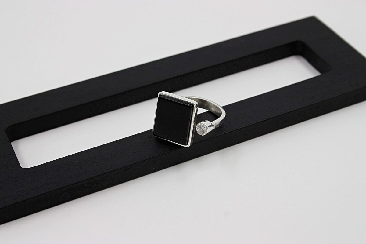 Žiedas "Agato naktis" - Image 1