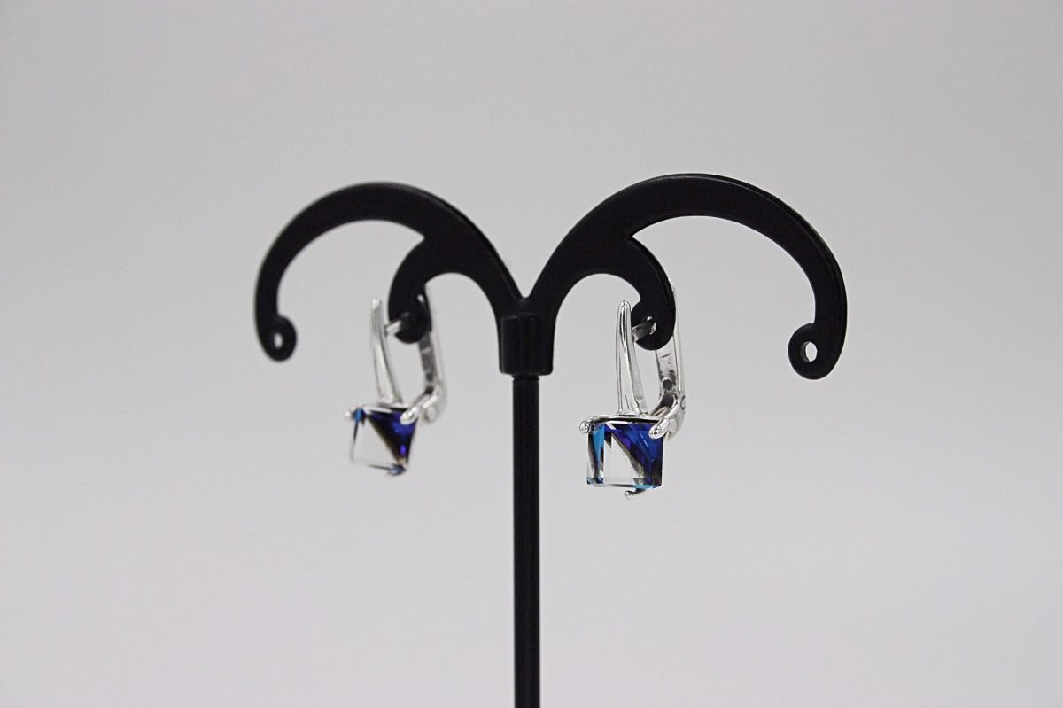 Auskarai "Melsvumas" - Image 2