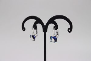 Auskarai "Melsvumas" - Image 2