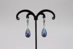 Earrings "Violetinė metamorfozė"