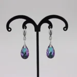 Earrings "Violetinė metamorfozė"