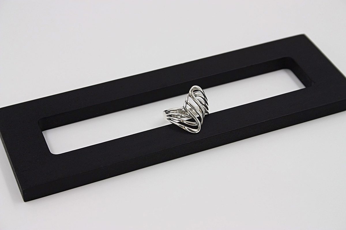 Žiedas "Juostų žaismas"" - Image 1