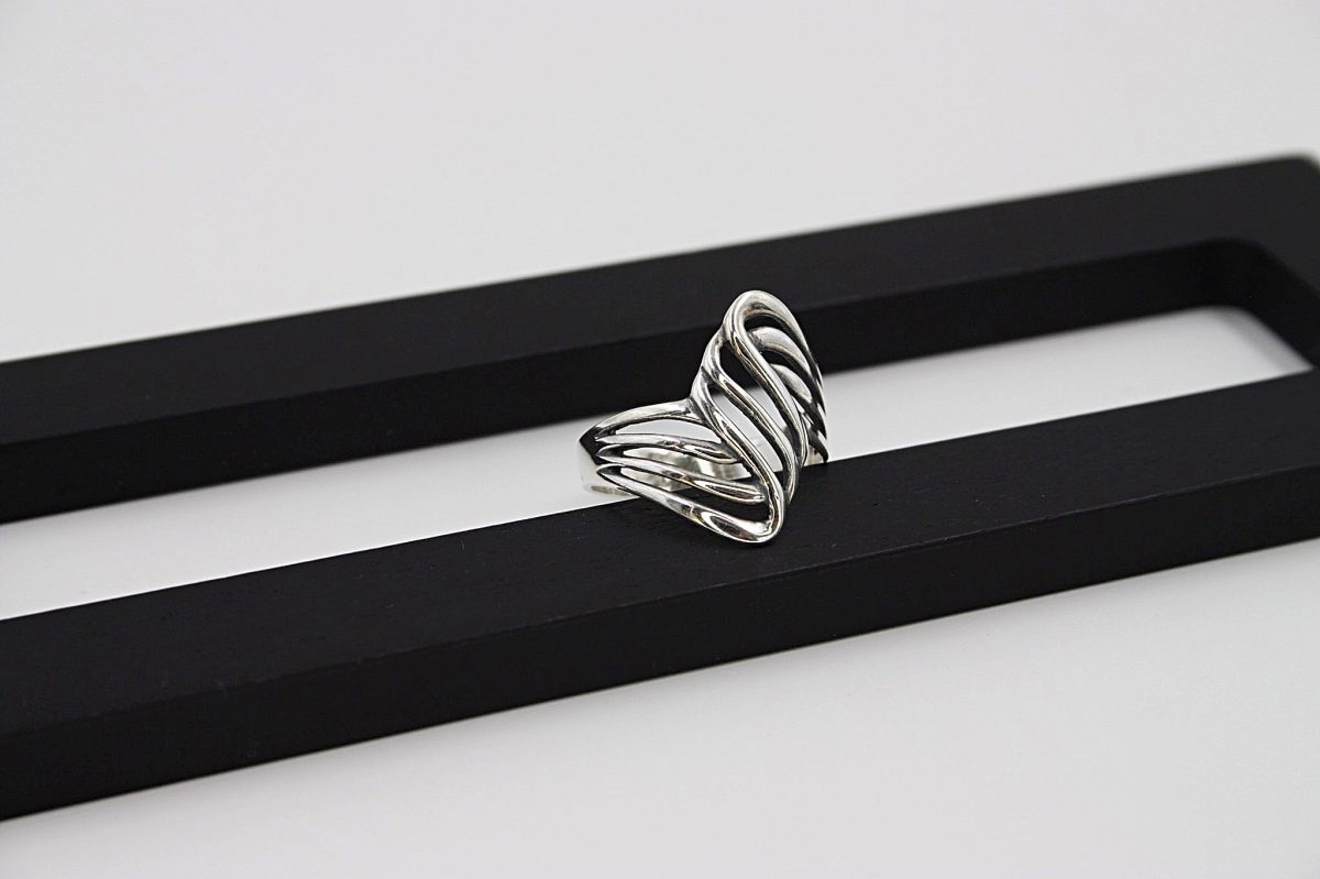 Žiedas "Juostų žaismas"" - Image 2