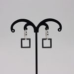Earrings "Atviras langas"
