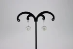 Earrings "Baltos gėlytės"
