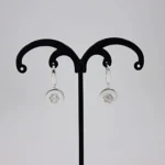 Earrings "Baltos gėlytės"