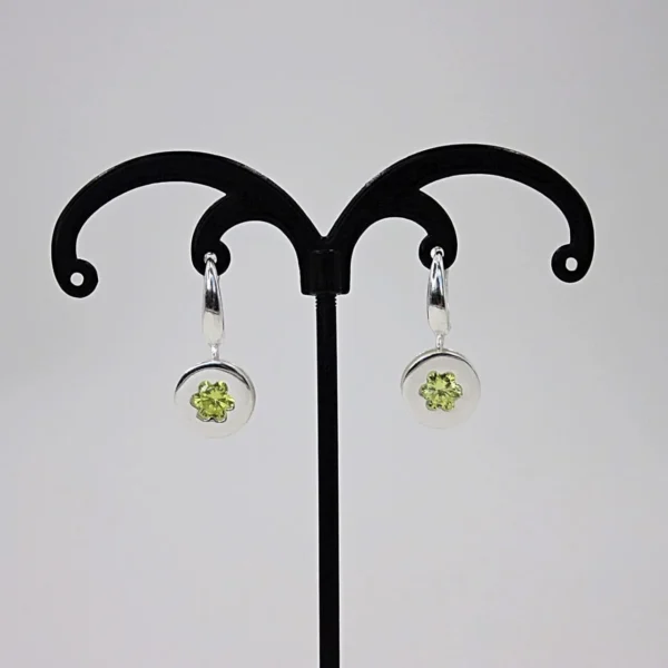 Earrings "Žalios gėlytės"