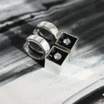 Earrings "Kubas su akimi"