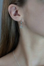 Auskarai "Keturlapis dobilas" - Image 2