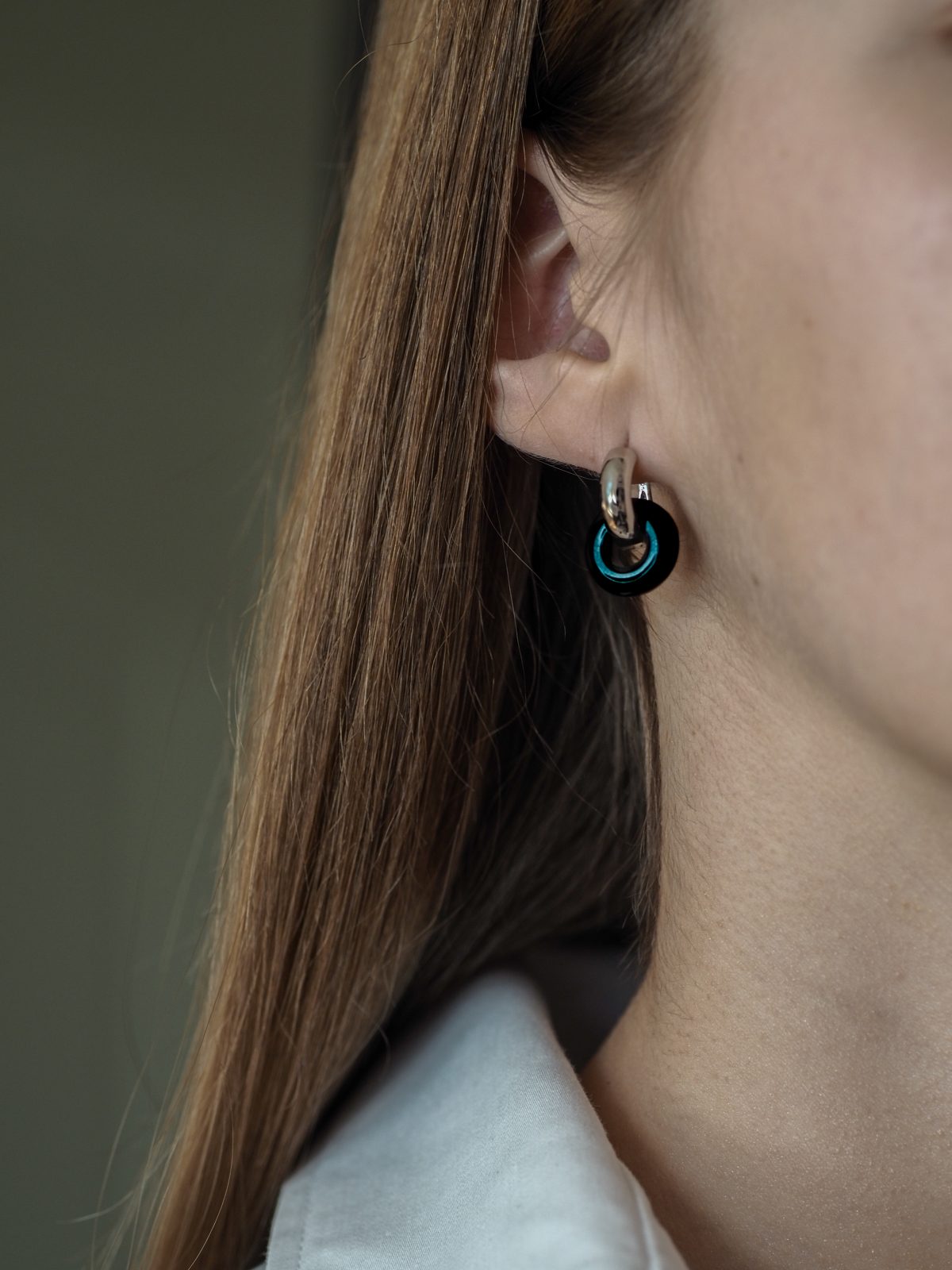 Auskarai "Onikso aura" - Image 3