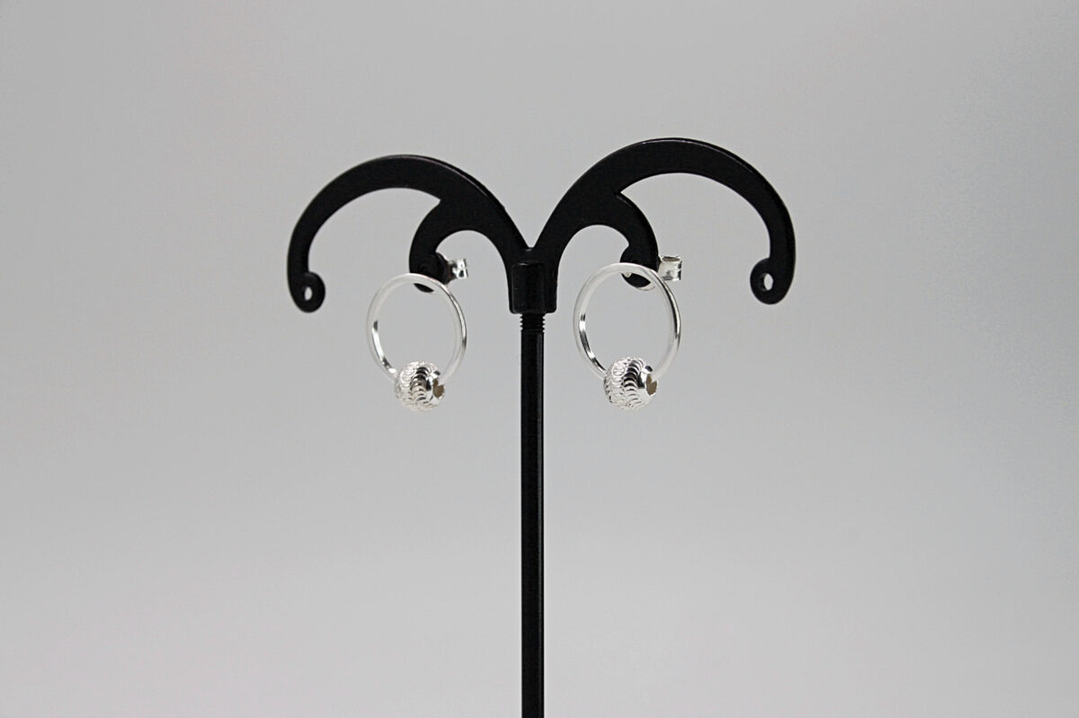 Auskarai "Mėnulio ratas" - Image 3