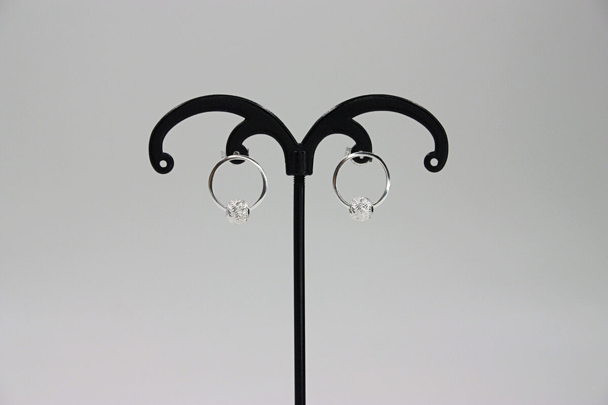 Auskarai "Mėnulio ratas" - Image 1