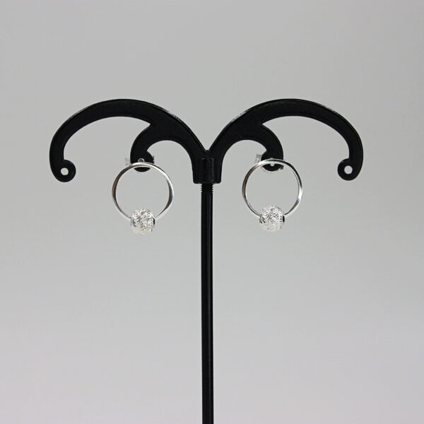 Auskarai "Mėnulio ratas"