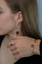 Auskarai "Gintaro magija" - Image 3