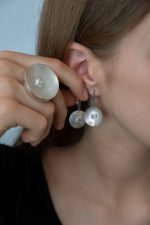 Auskarai "Kosmosas" - Image 3