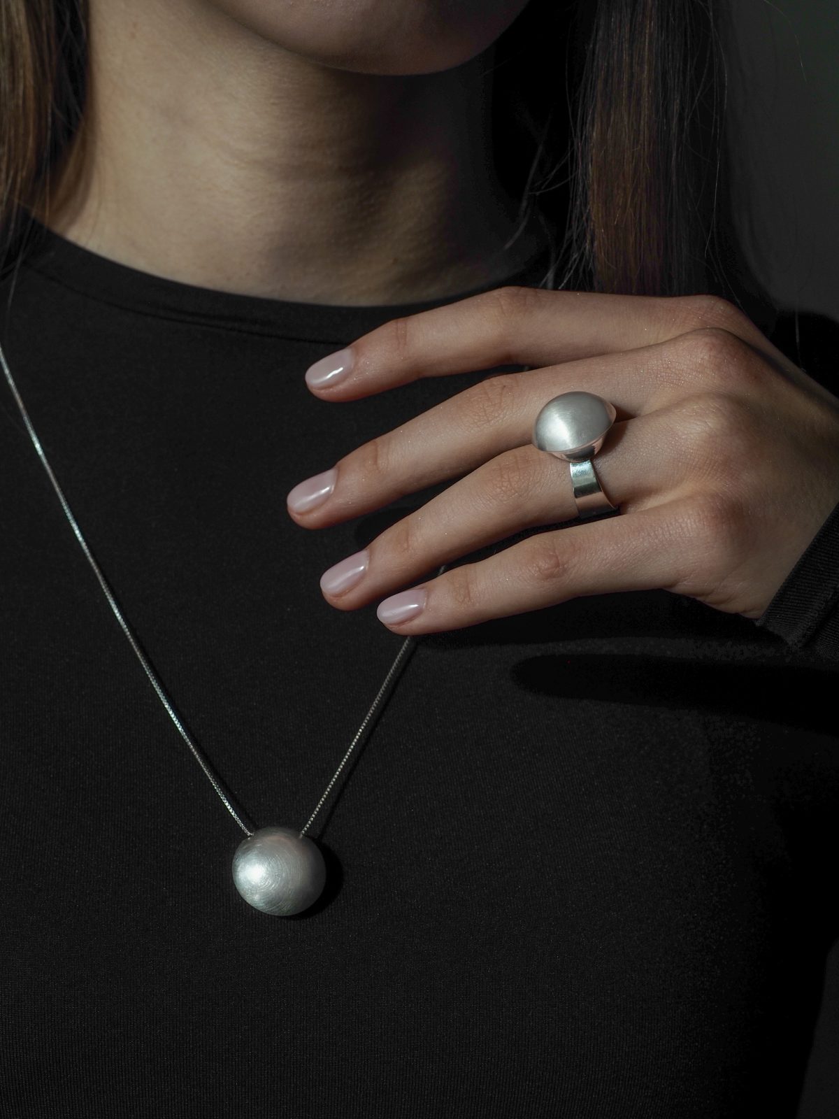 Kaklo papuošalas "Burbulas du viename" - Image 3