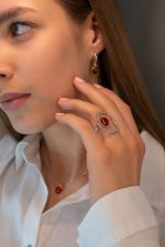 Auskarai "Marso kanjonai" - Image 3