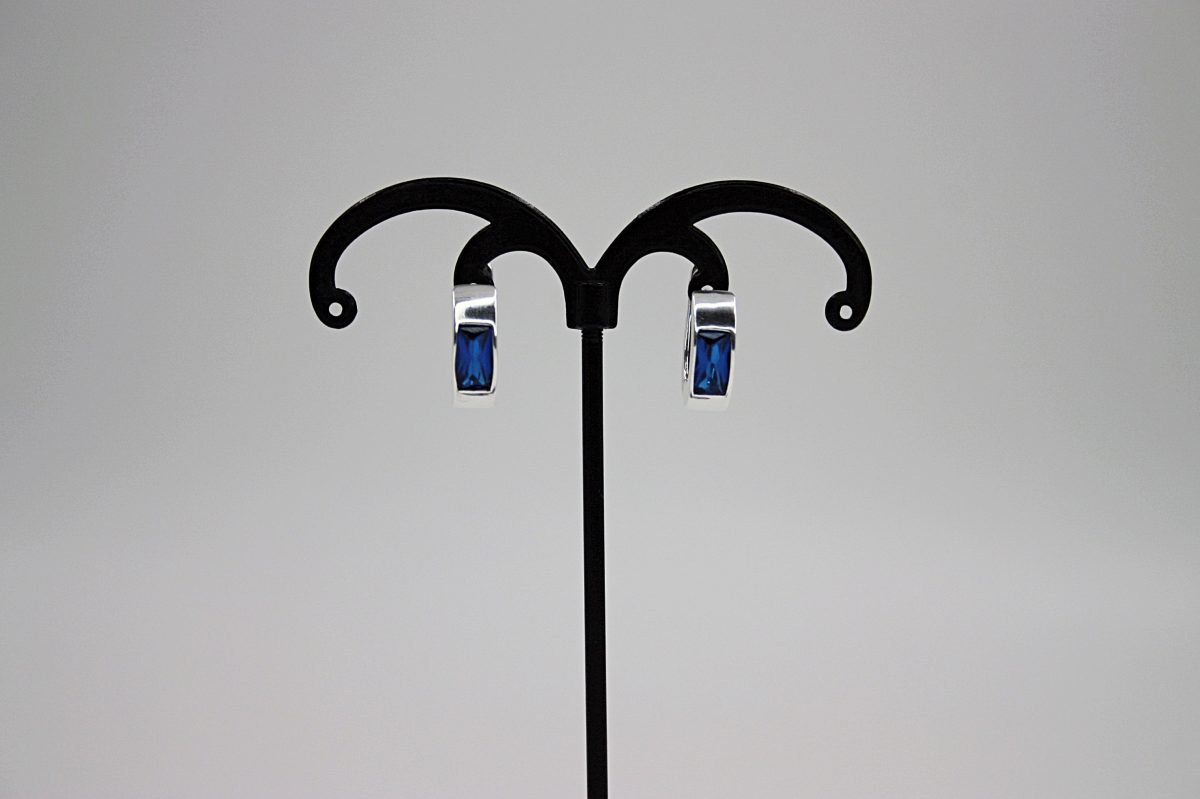 Auskarai "Šviesa" (mėlyni) - Image 1