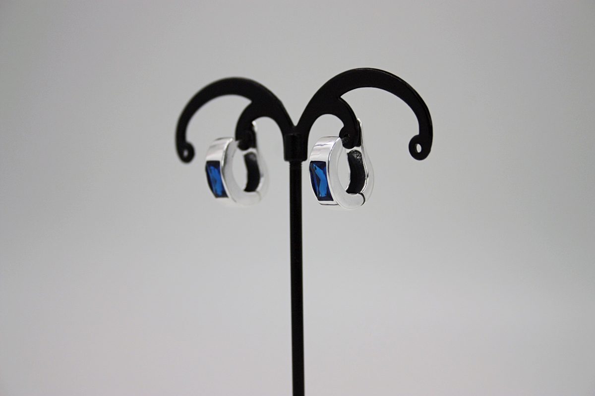 Auskarai "Šviesa" (mėlyni) - Image 2