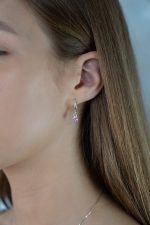 Auskarai "Rožinės žvaigždutės" - Image 3