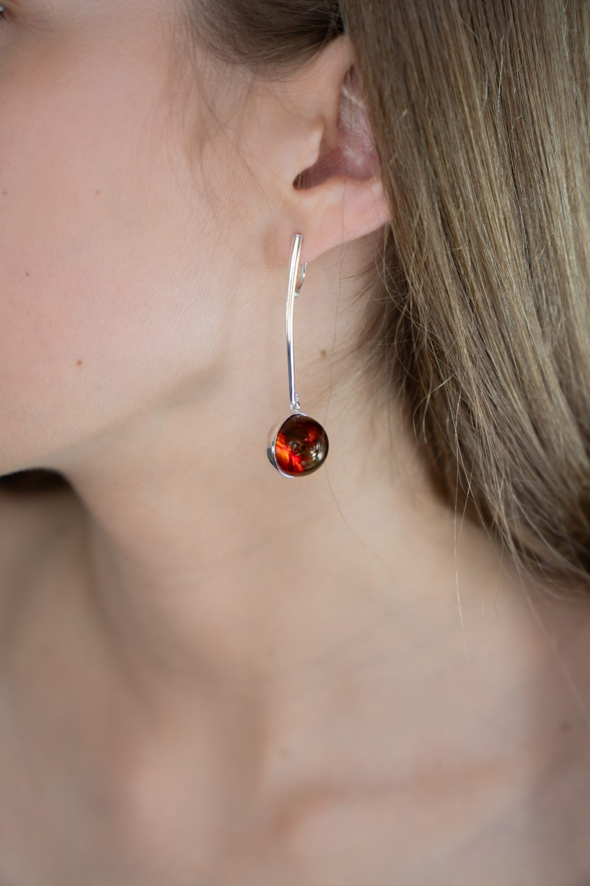 Auskarai "Gintaro magija" - Image 2