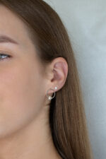 Auskarai "Mėnulio ratas" - Image 2