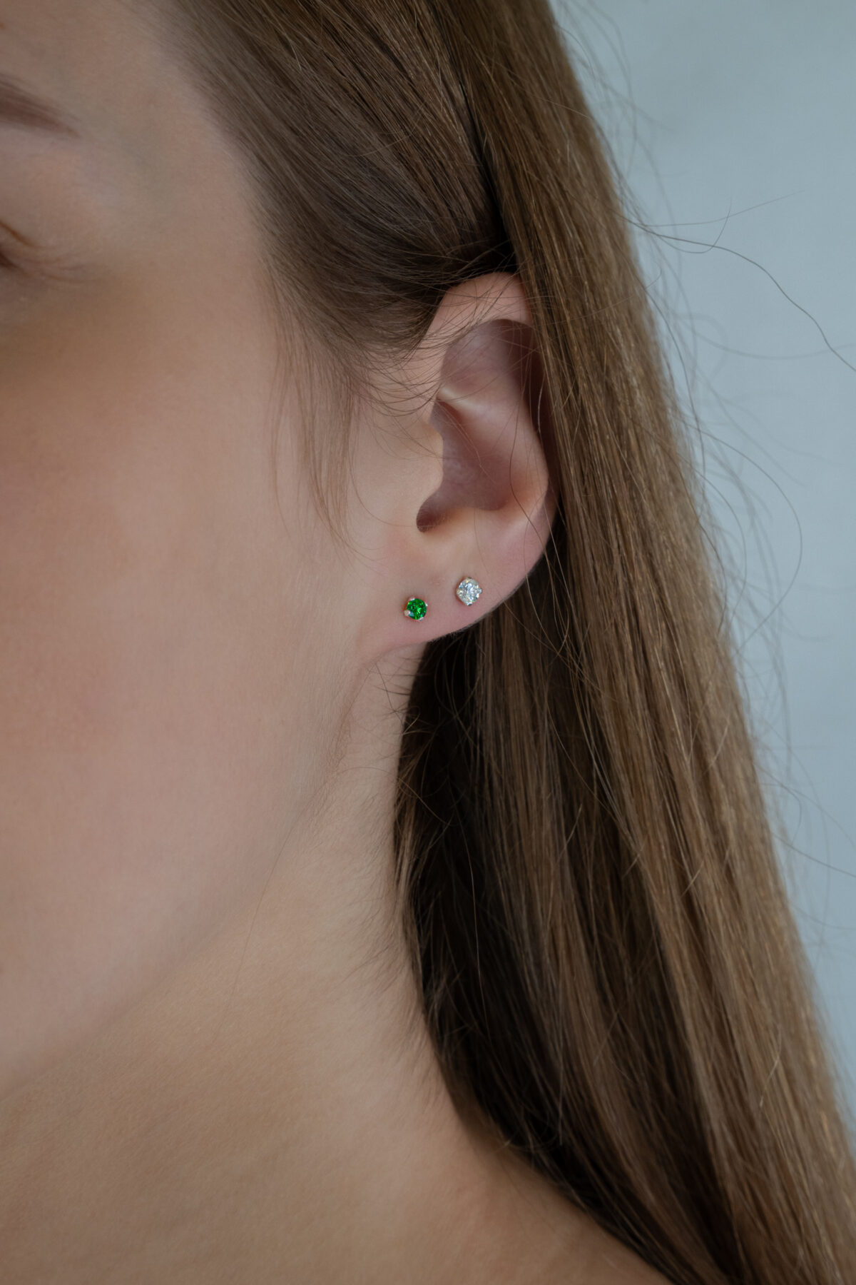 Earrings "Mini" (green) - Image 3