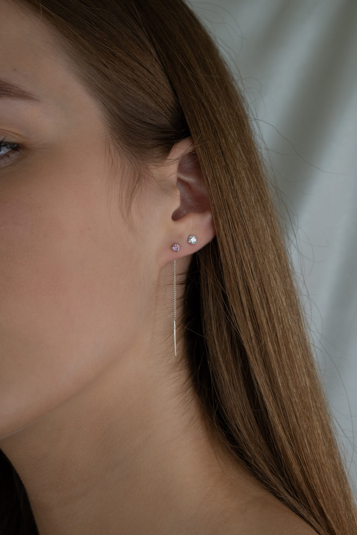 Auskarai "Rožiniai" - Image 2