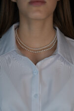 Kaklo papuošalas "Baltoji klasika" - Image 3