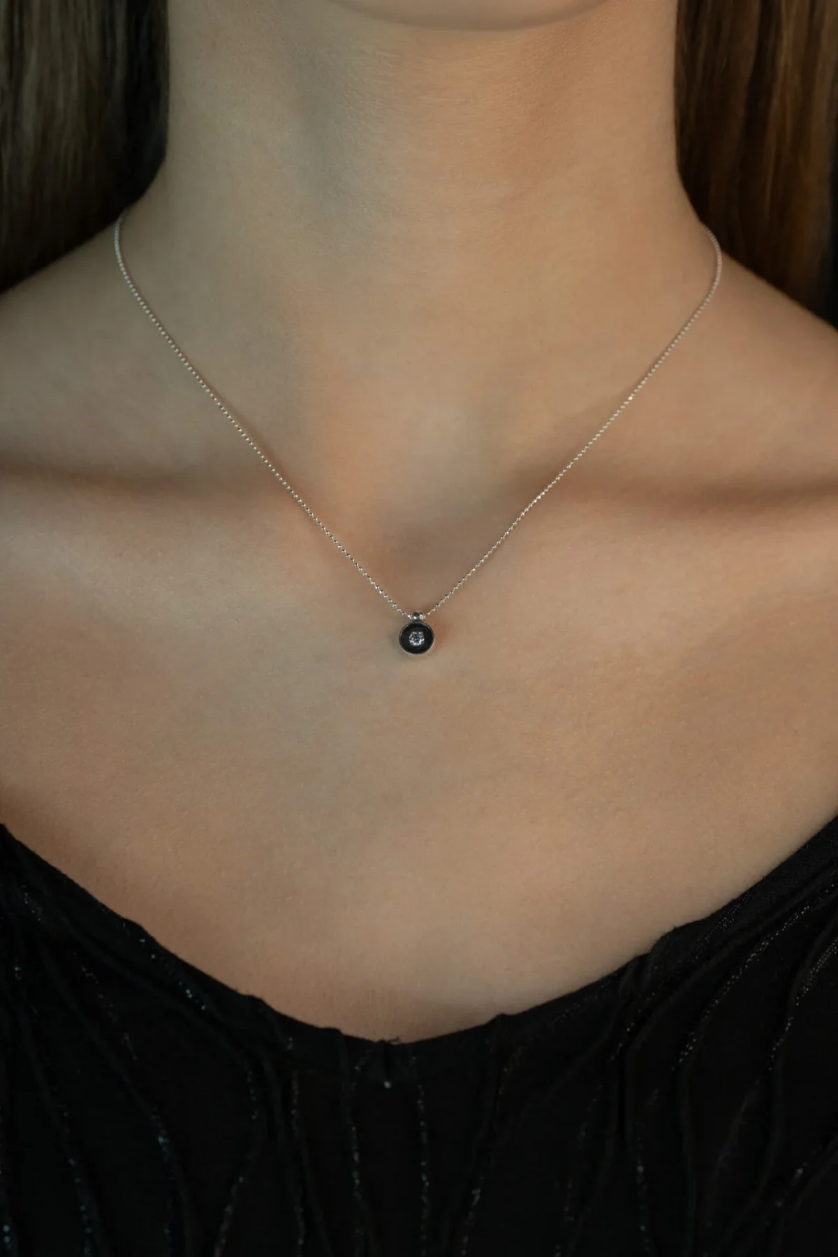 Necklace "Cirkonio žybsnis" - Image 2