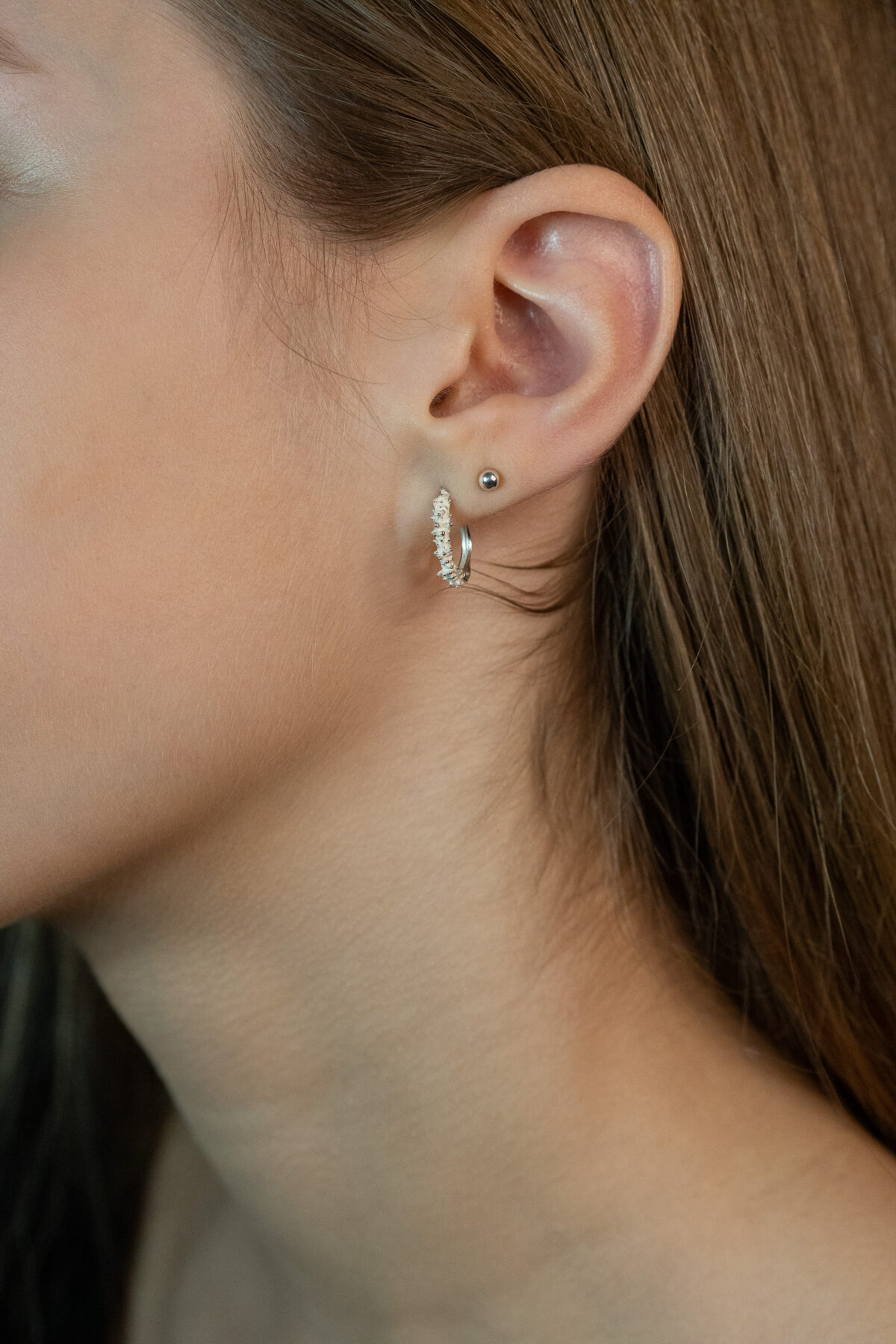 Auskarai "Ežiukai" - Image 2