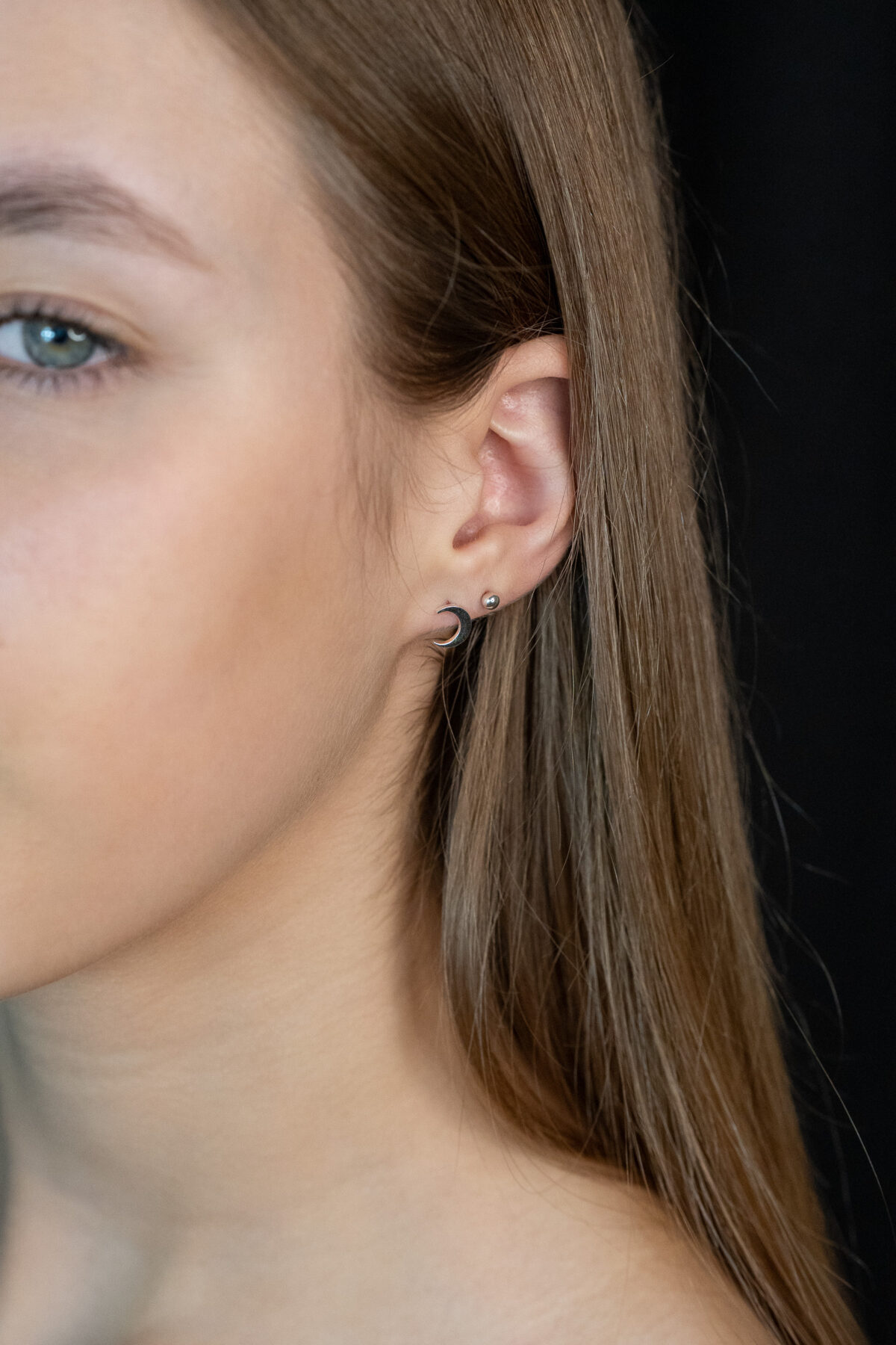 Auskarai "Mėnuliukas" - Image 2