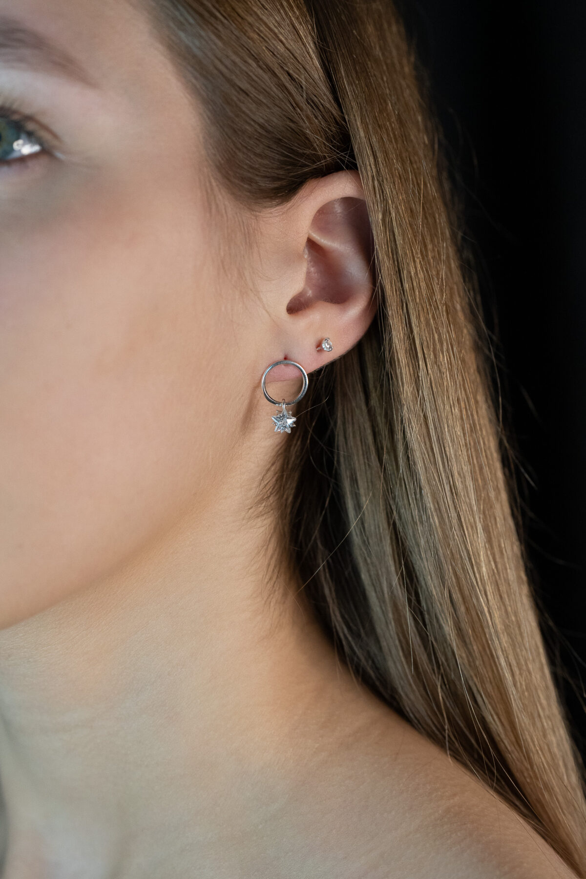 Auskarai "Aukštyn kojom" - Image 3