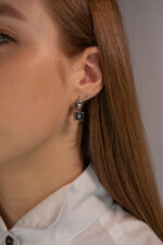 Auskarai "Kubas su akimi" - Image 2