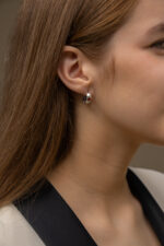 Earrings "Akcentas" (red) - Image 2